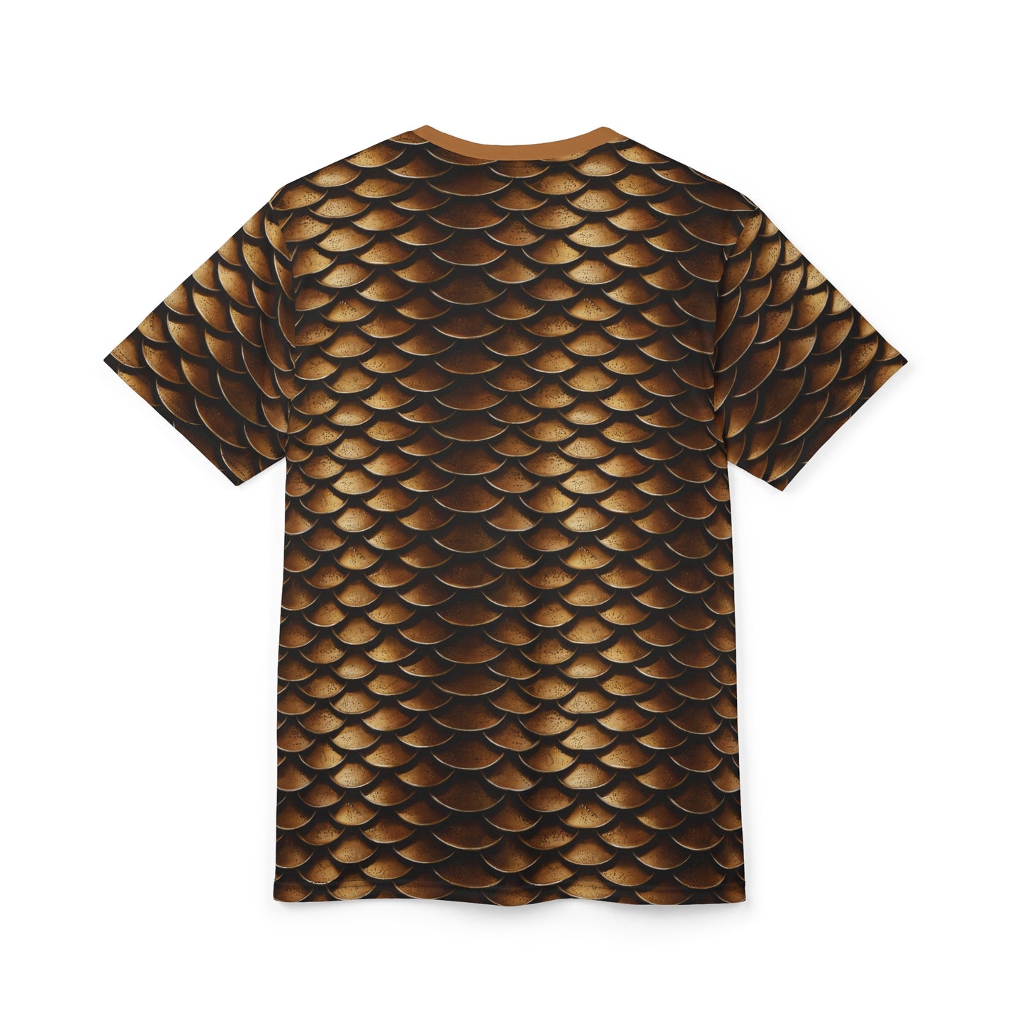 Bronze Scale Pattern T‑Shirt