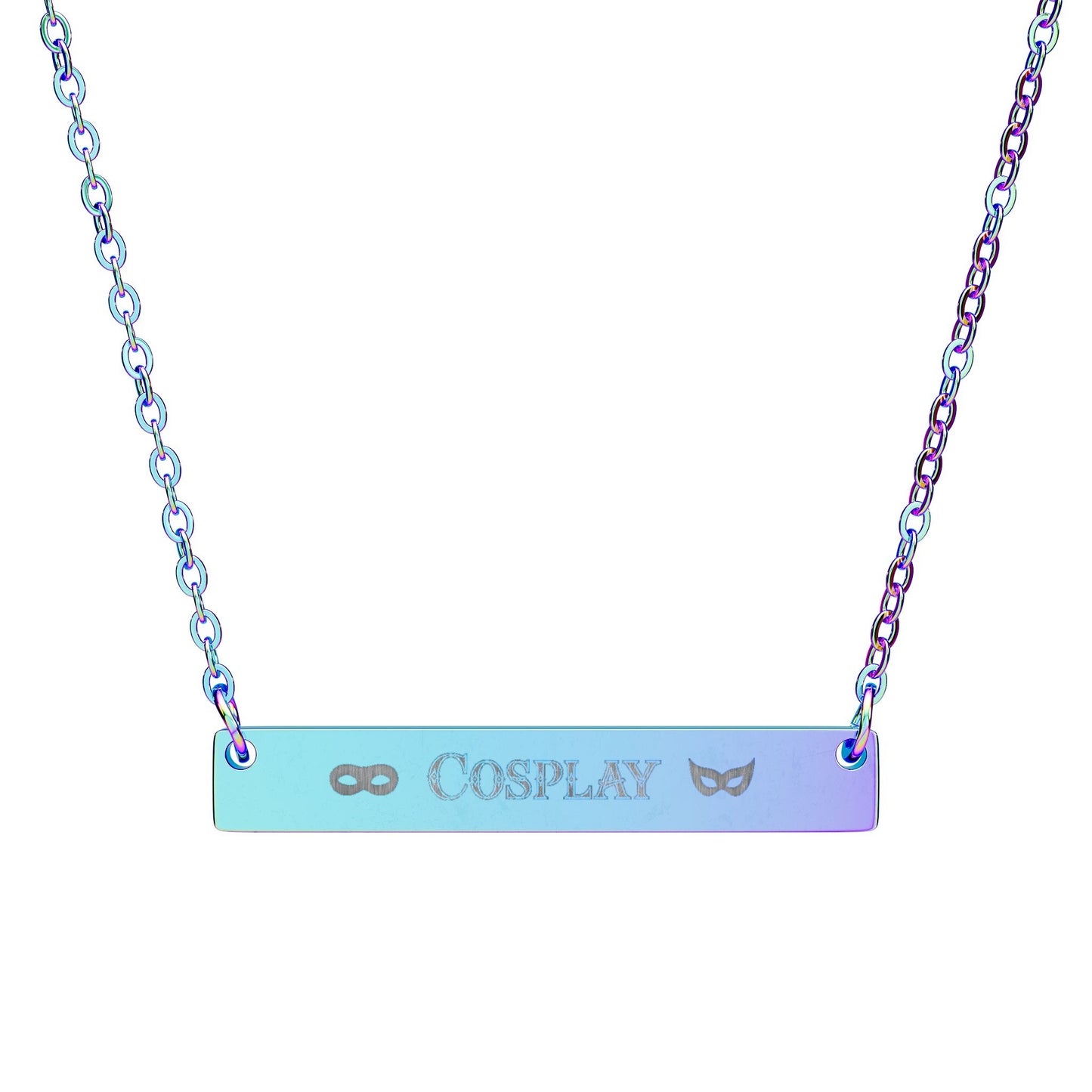 Cosplay Horizontal Bar Necklace