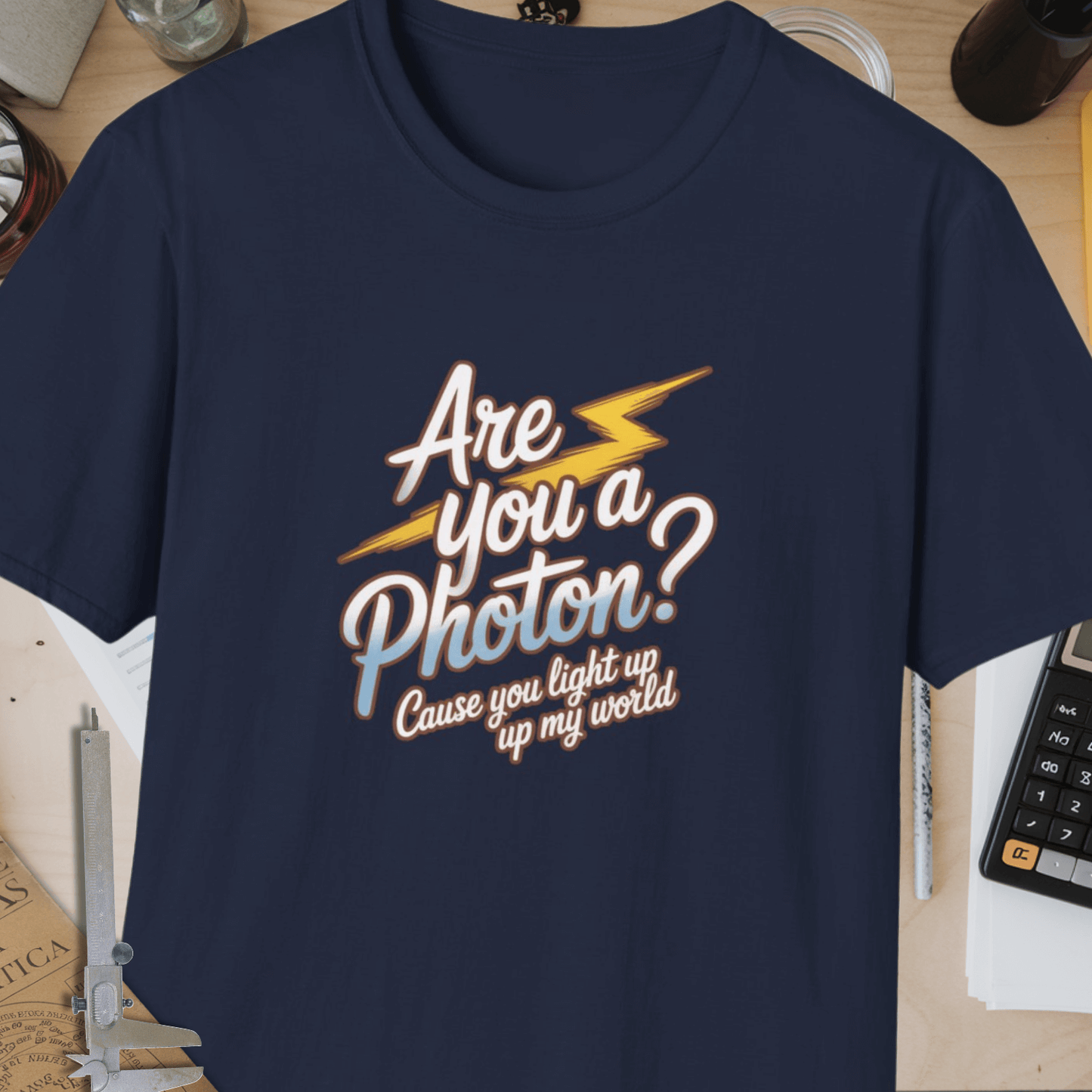 Are You A Photon Unisex Softstyle T-Shirt