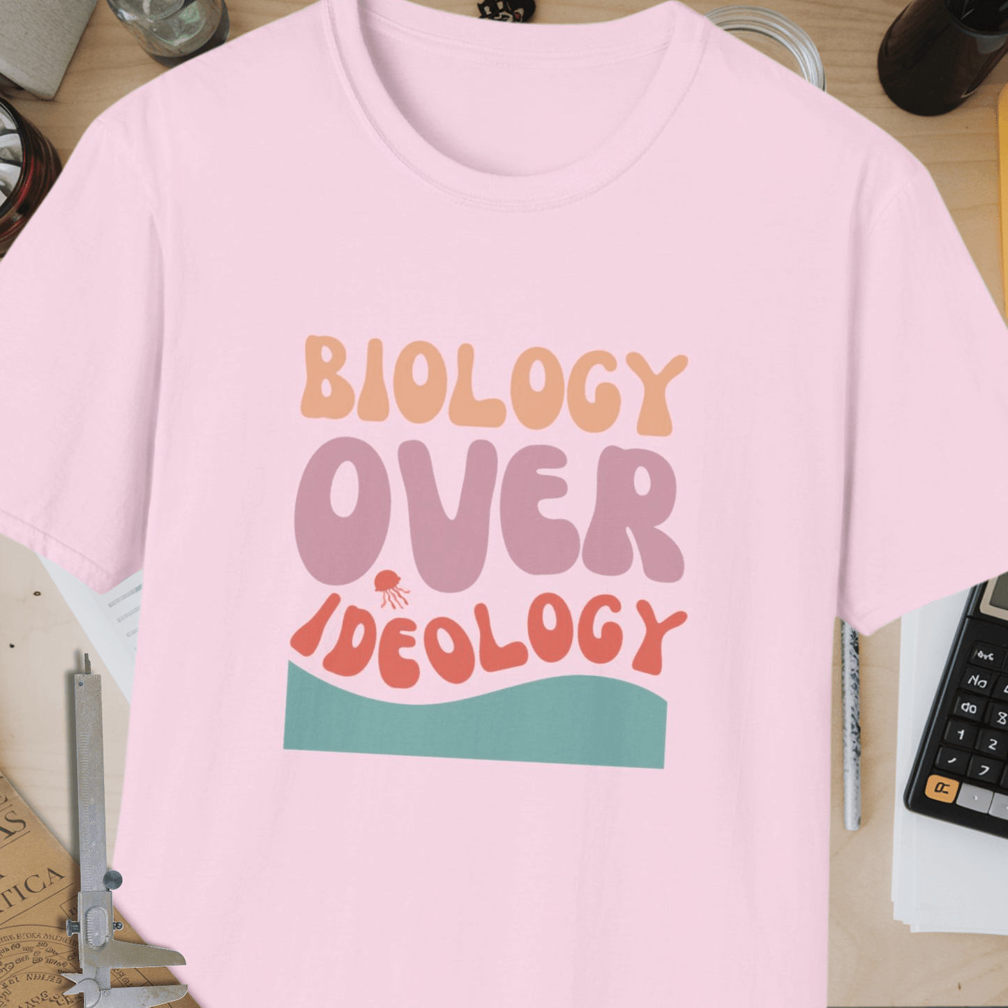 Biology Over Ideology Unisex Softstyle T-Shirt
