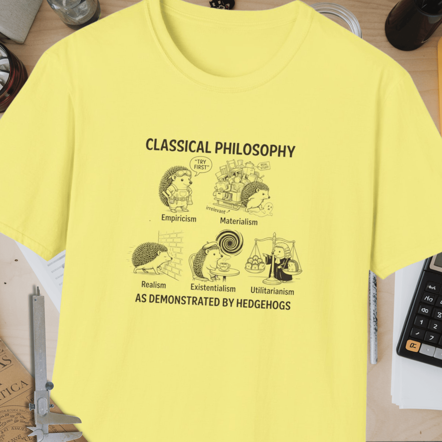 Classical Philosophy Unisex Softstyle T-Shirt