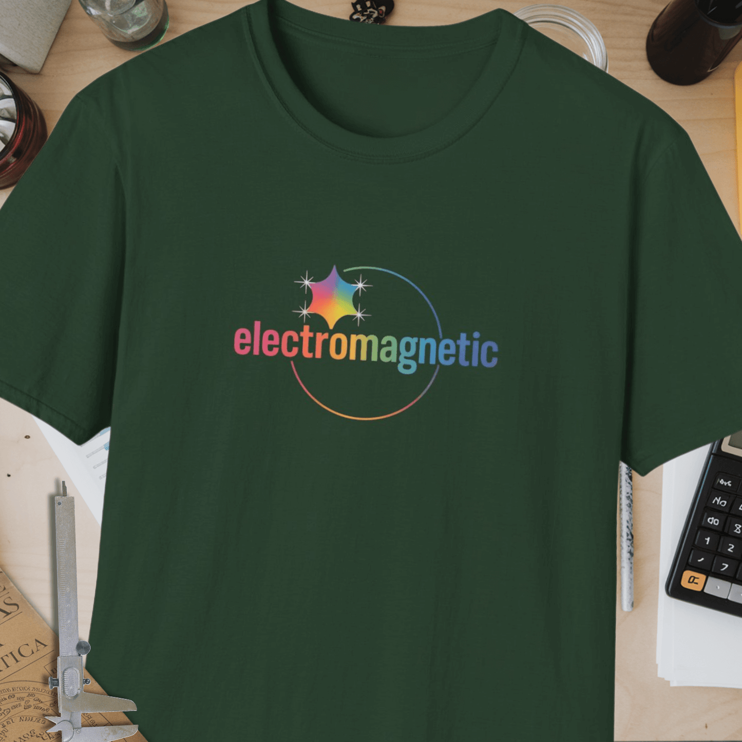 Electromagnetic Unisex Softstyle T-Shirt