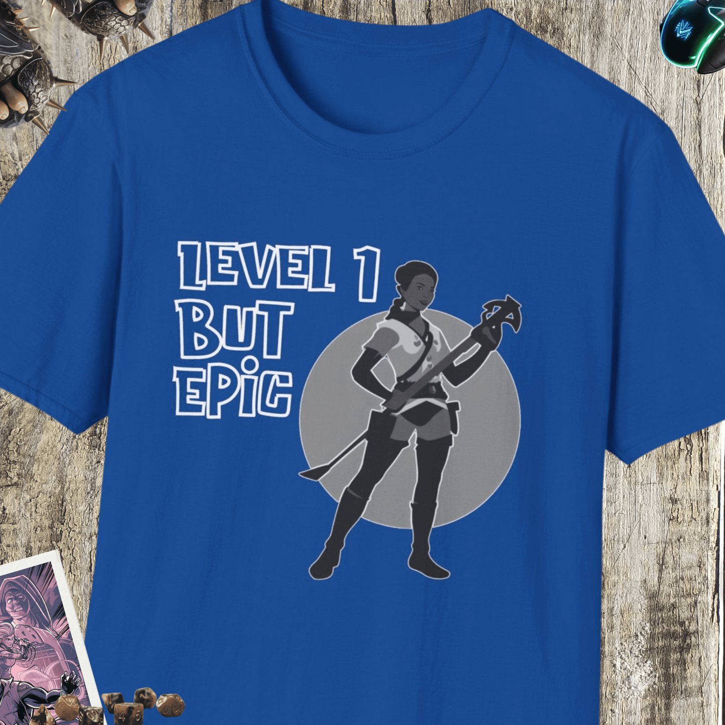 Level 1 But Epic Unisex Softstyle T-Shirt