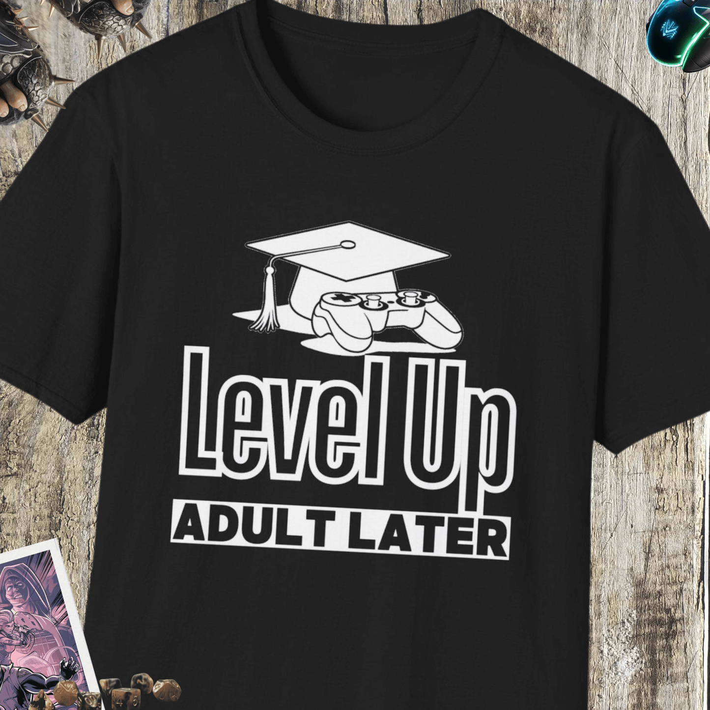 Level Up Unisex Softstyle T-Shirt