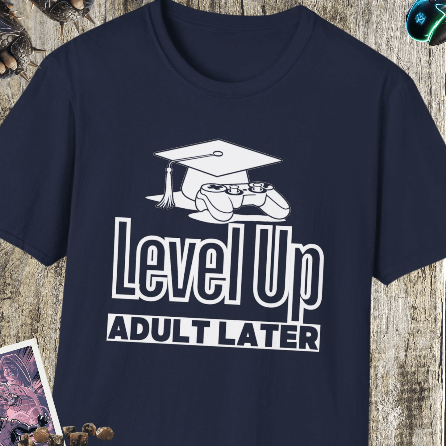 Level Up Unisex Softstyle T-Shirt