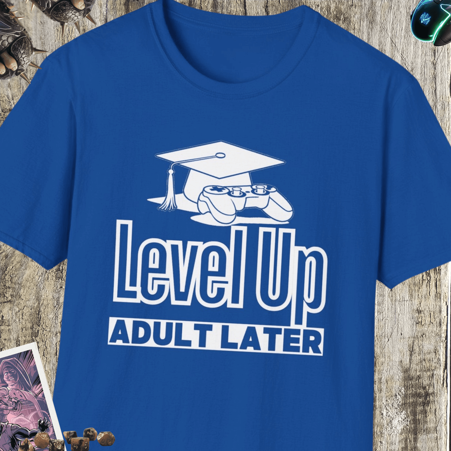 Level Up Unisex Softstyle T-Shirt