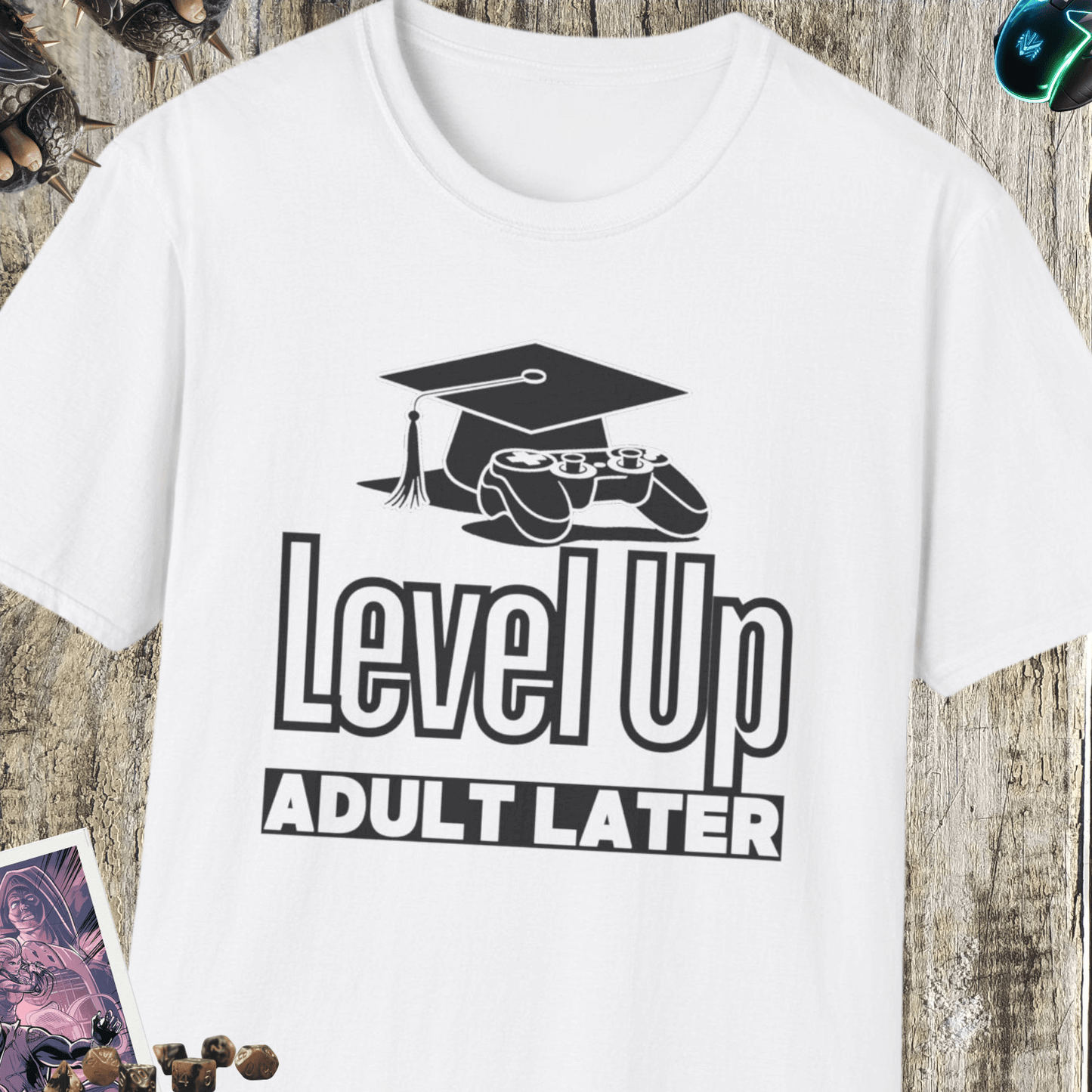 Level Up Unisex Softstyle T-Shirt