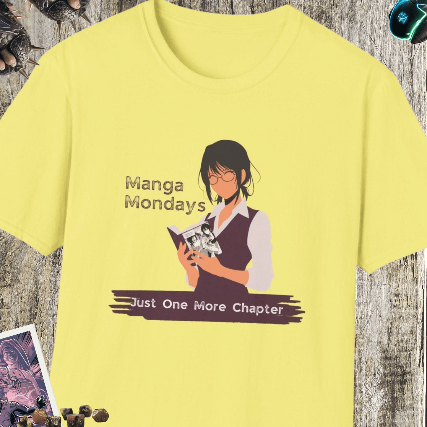 Manga Mondays Unisex Softstyle T-Shirt