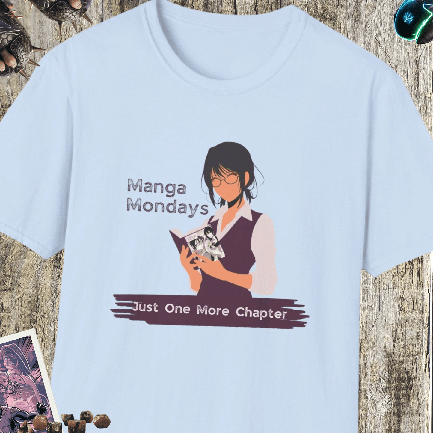 Manga Mondays Unisex Softstyle T-Shirt