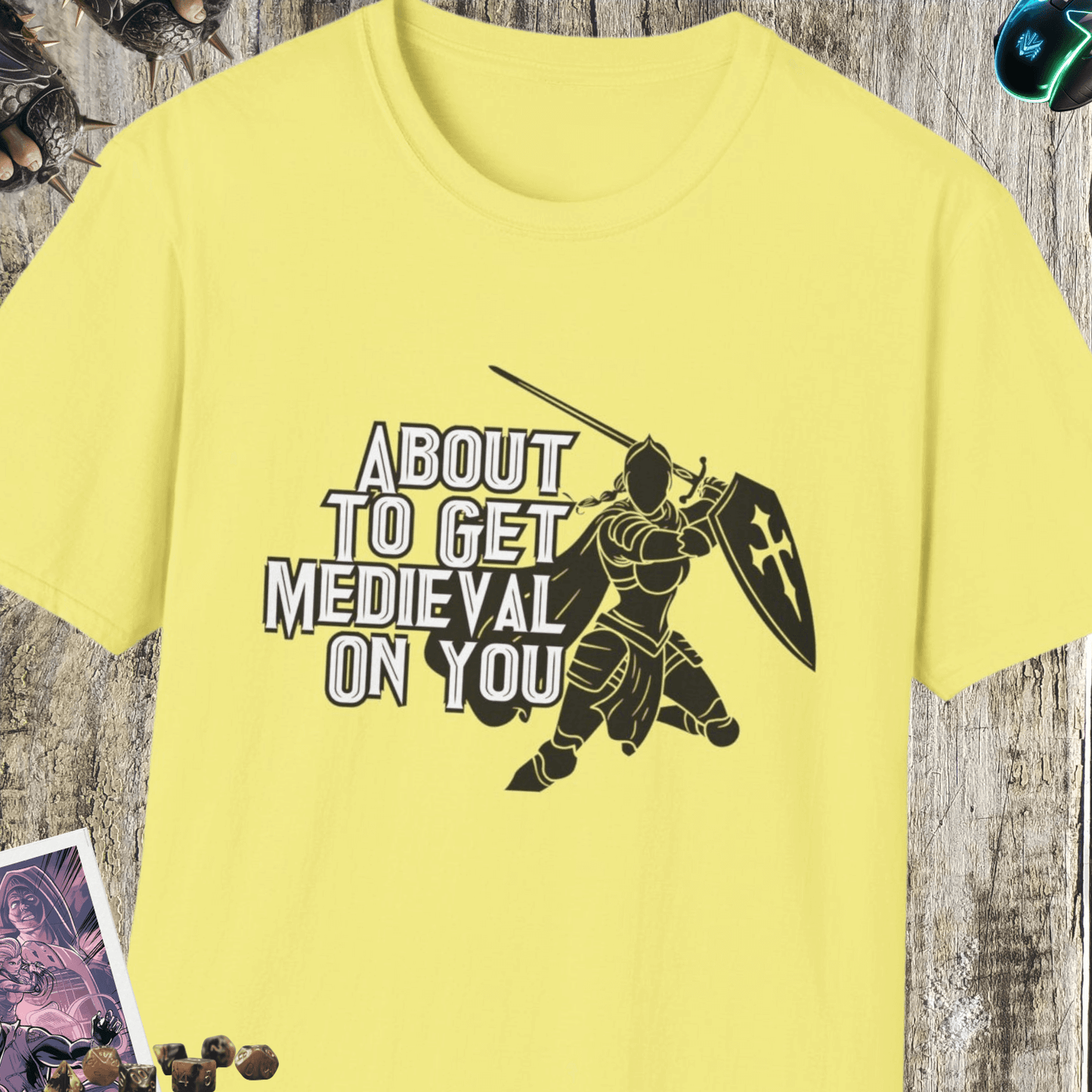 Medieval On You Unisex Softstyle T-Shirt