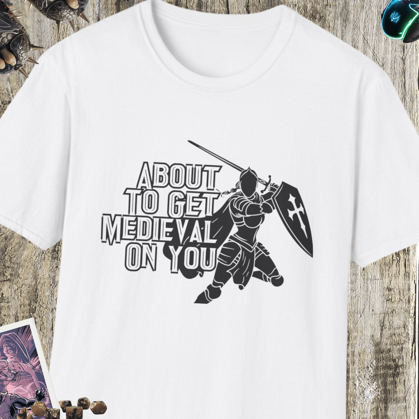 Medieval On You Unisex Softstyle T-Shirt
