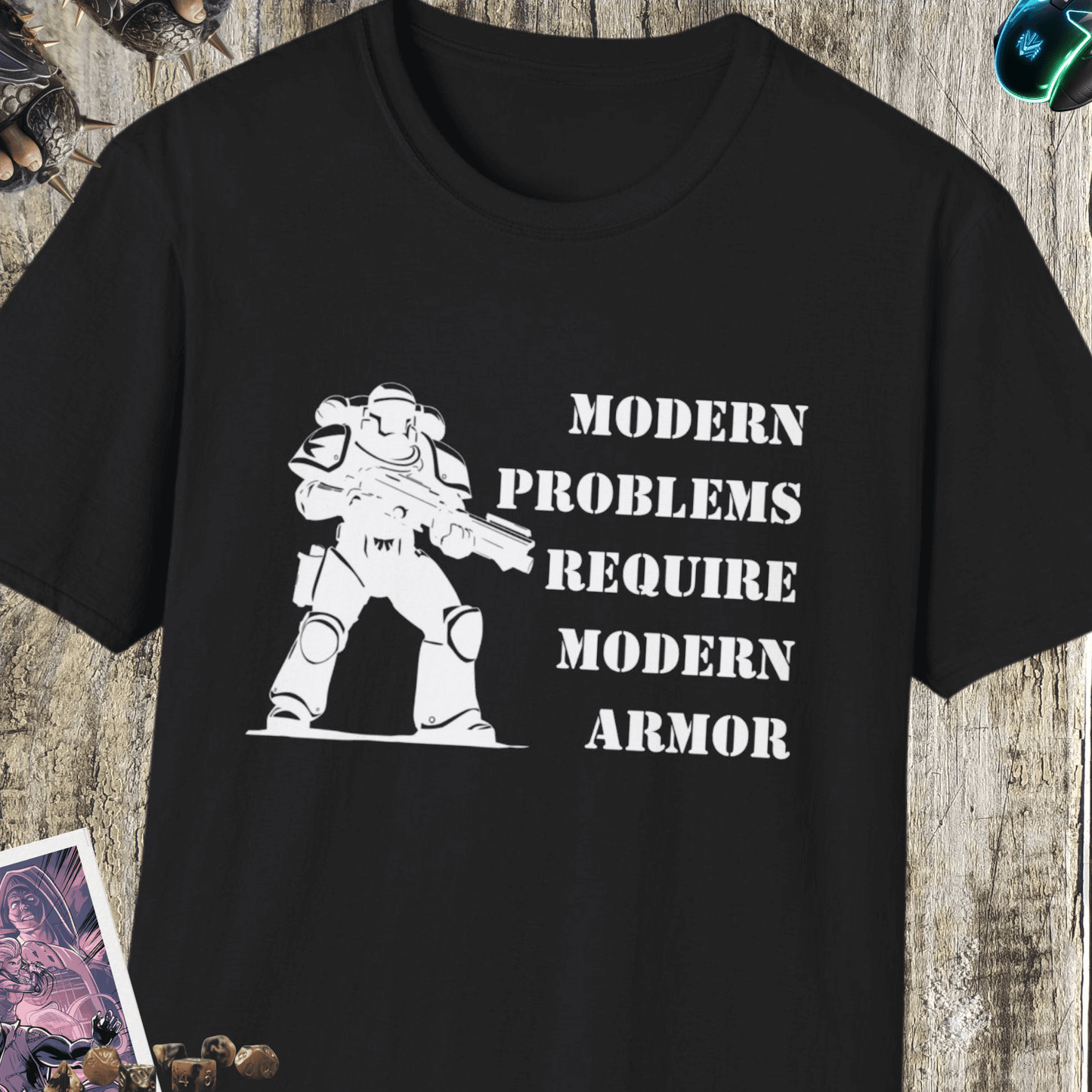 Modern Problems Unisex Softstyle T-Shirt