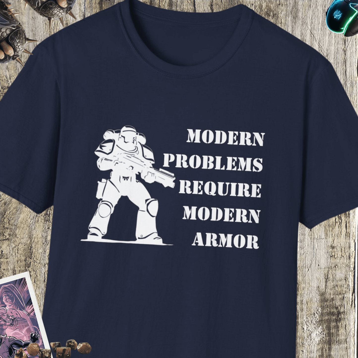 Modern Problems Unisex Softstyle T-Shirt