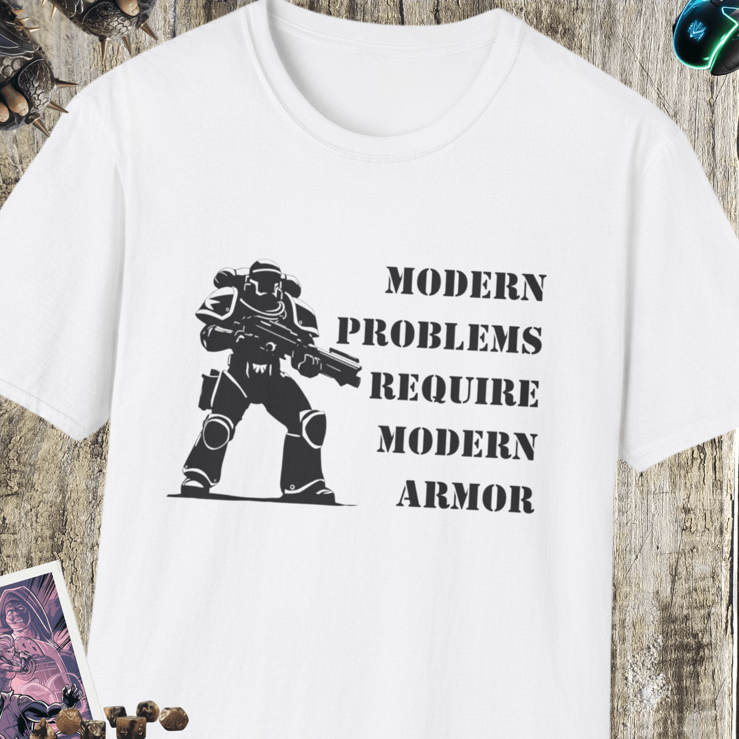 Modern Problems Unisex Softstyle T-Shirt