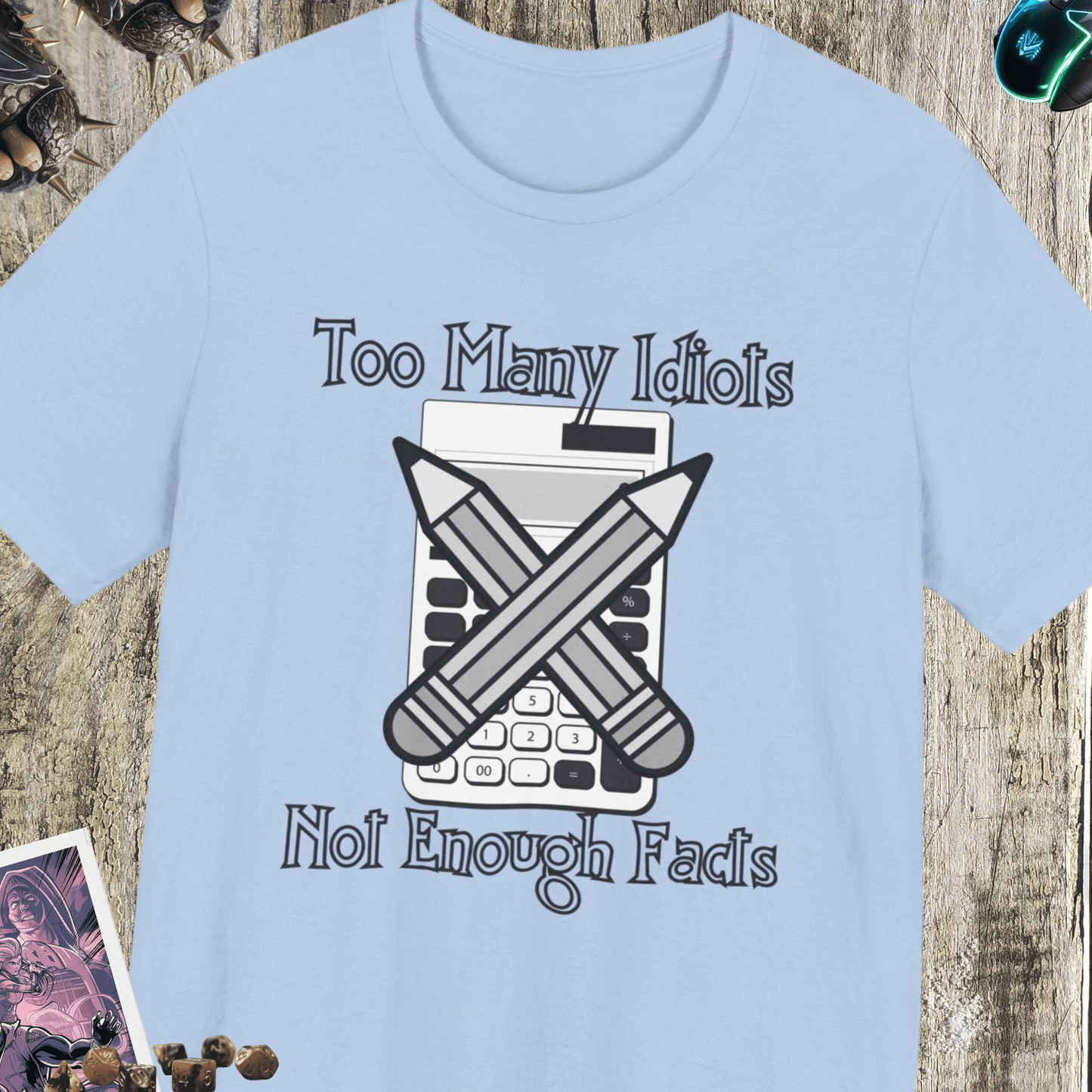 Not Enough Facts Unisex Jersey Short Sleeve Tee