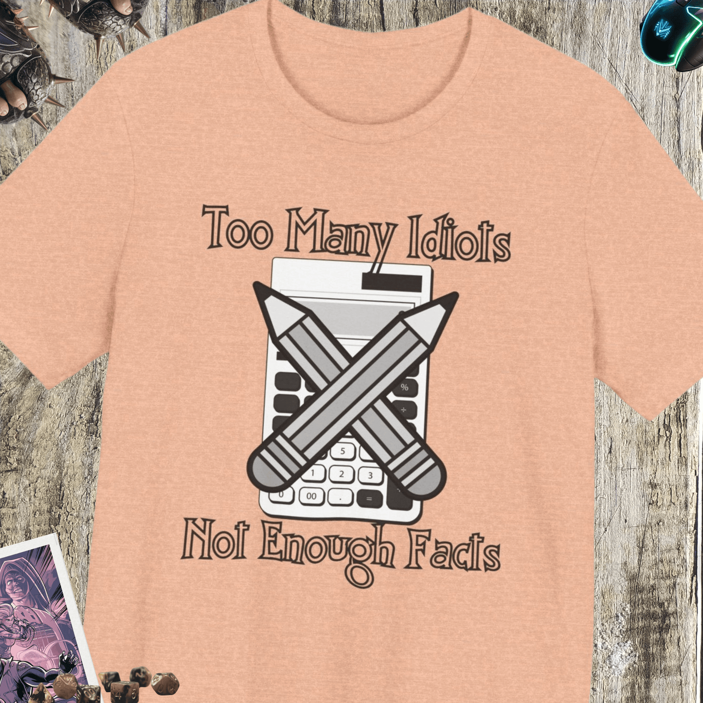 Not Enough Facts Unisex Jersey Short Sleeve Tee