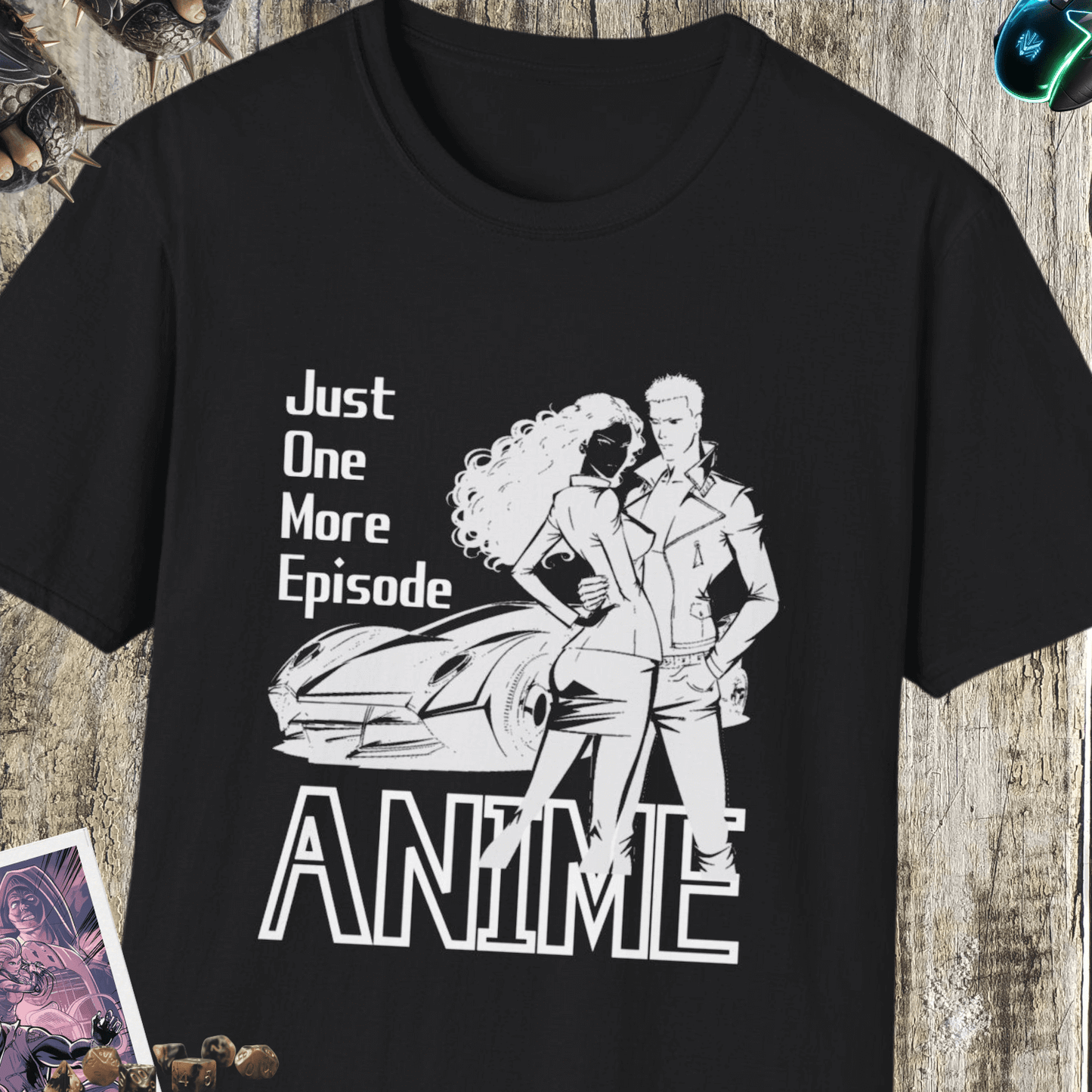 One More Episode Unisex Softstyle T-Shirt