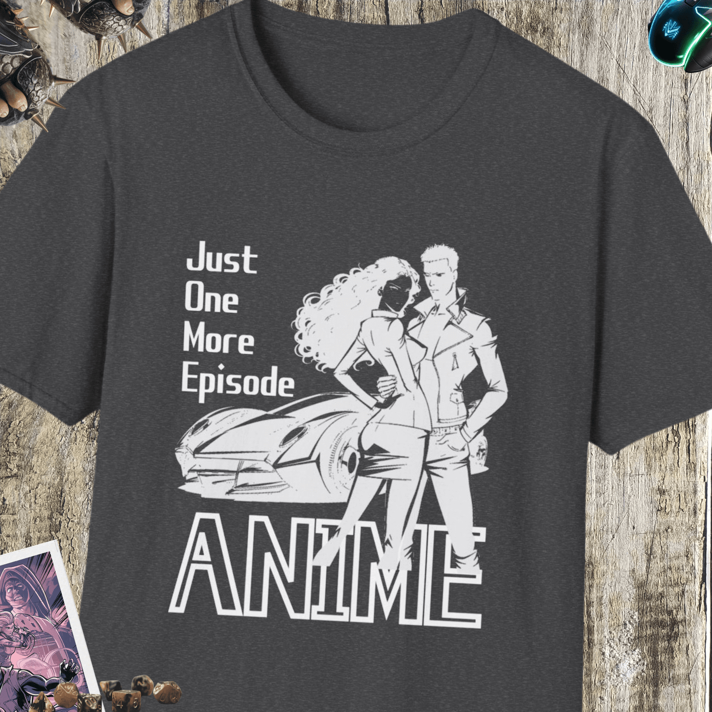 One More Episode Unisex Softstyle T-Shirt