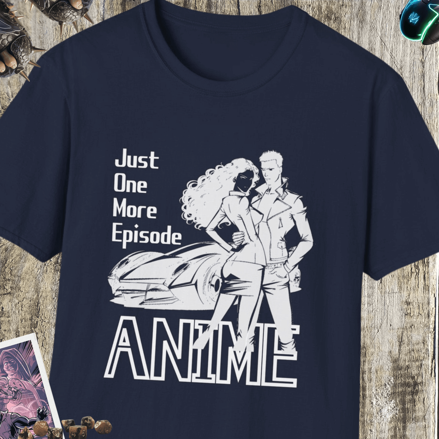 One More Episode Unisex Softstyle T-Shirt