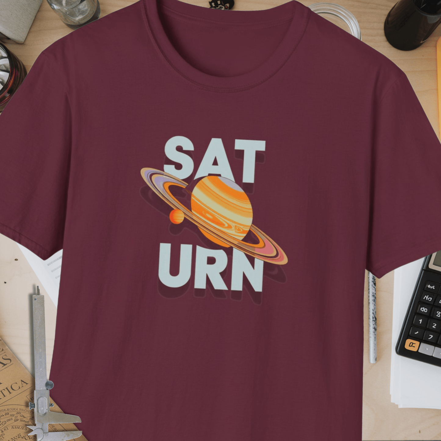 Saturn Unisex Softstyle T-Shirt