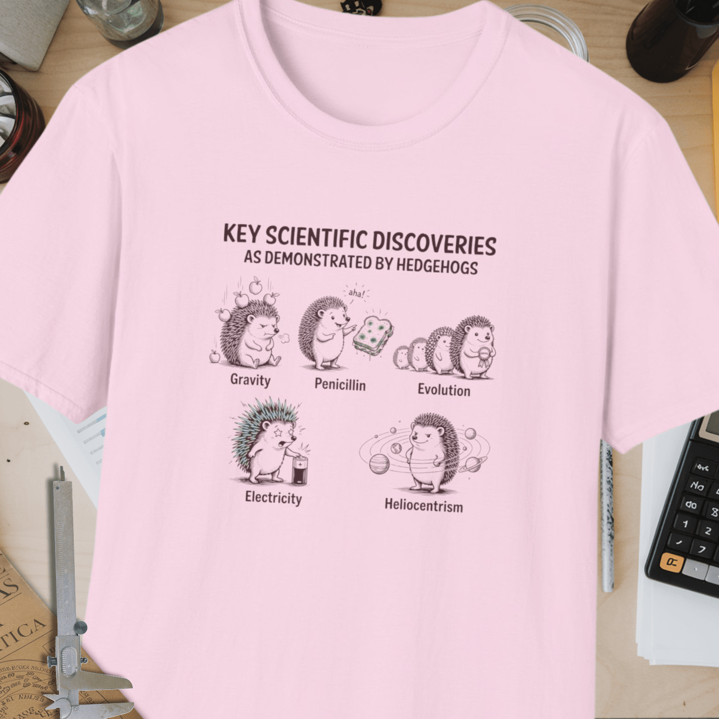 Scientific Discoveries Unisex Softstyle T-Shirt
