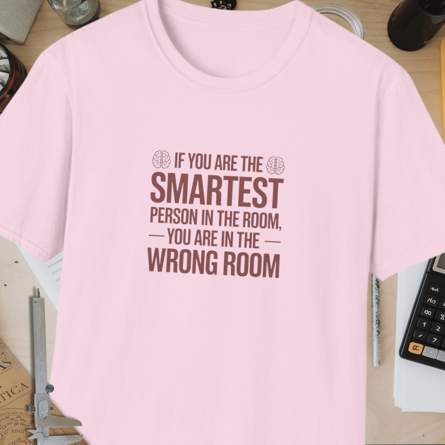 Smartest Person Unisex Softstyle T-Shirt