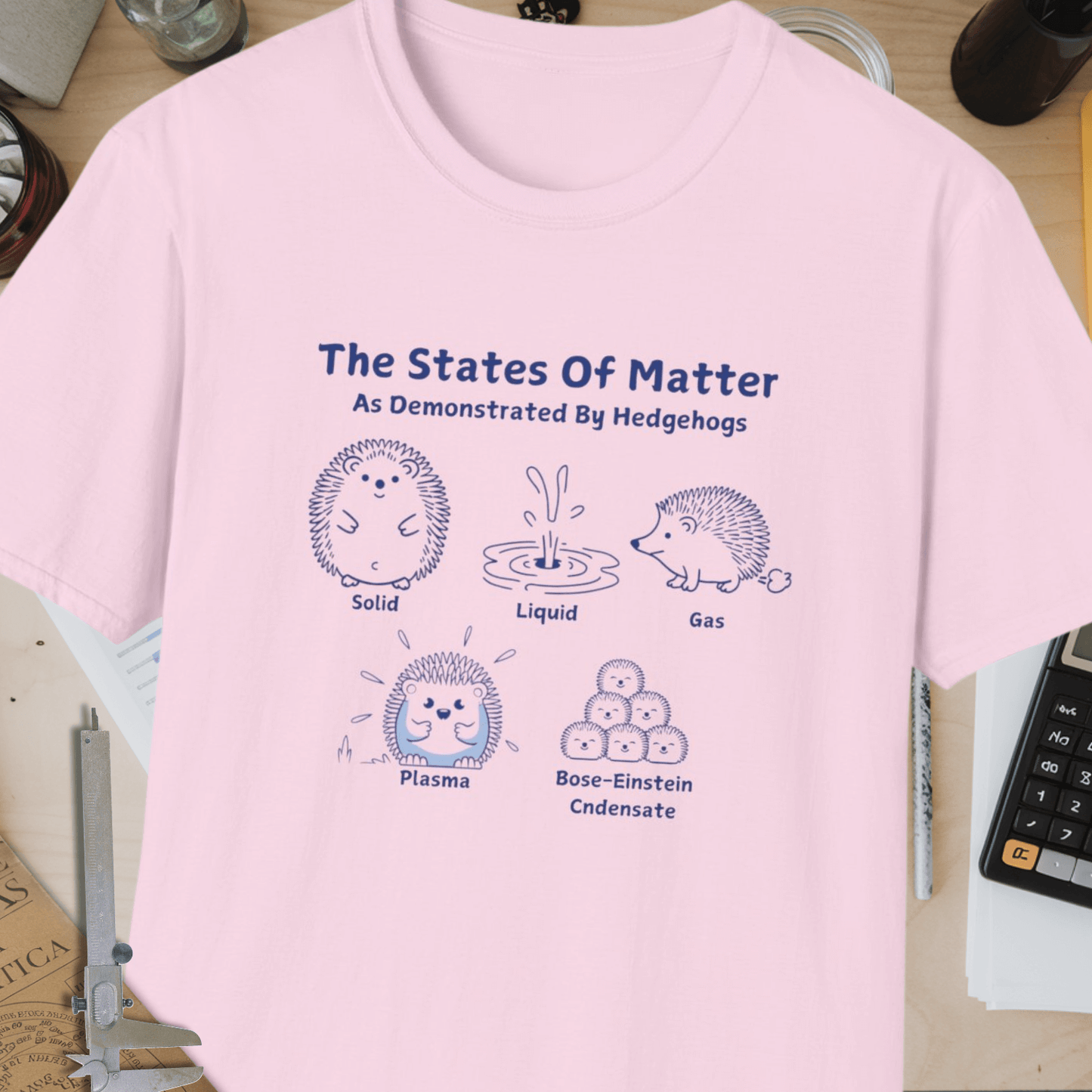 The States Of Matter Unisex Softstyle T-Shirt