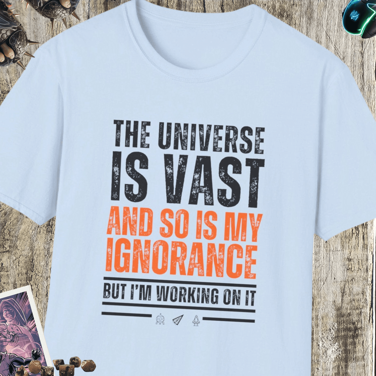 The Universe Is Vast Unisex Softstyle T-Shirt