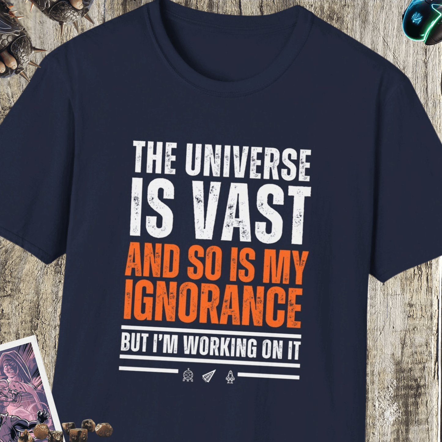 The Universe Is Vast Unisex Softstyle T-Shirt