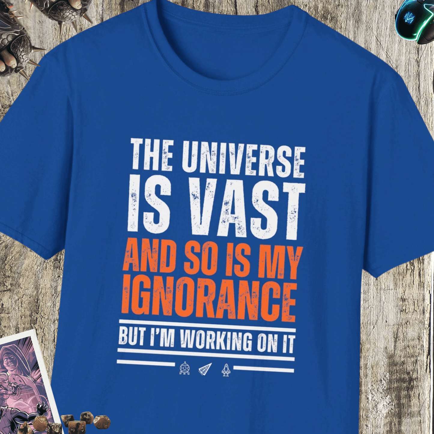 The Universe Is Vast Unisex Softstyle T-Shirt