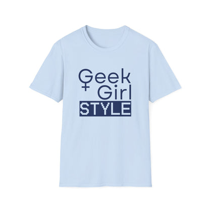 Geek Girl Style Unisex Softstyle T-Shirt