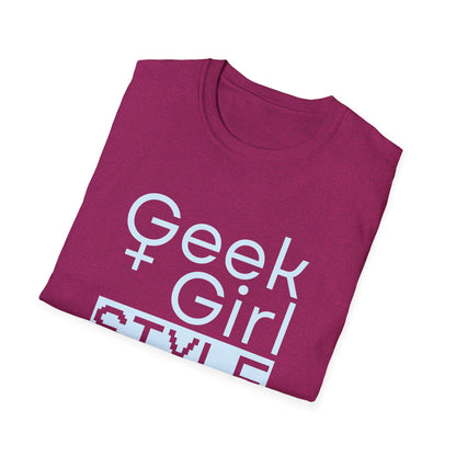 Geek Girl Style Unisex Softstyle T-Shirt