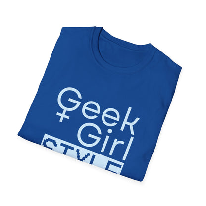 Geek Girl Style Unisex Softstyle T-Shirt