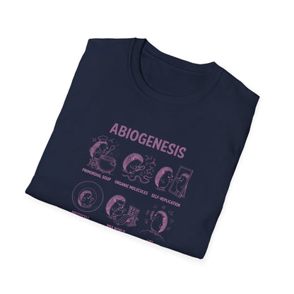 Abiogenesis (As Demonstrated By Hedgehogs) Unisex Softstyle T-Shirt