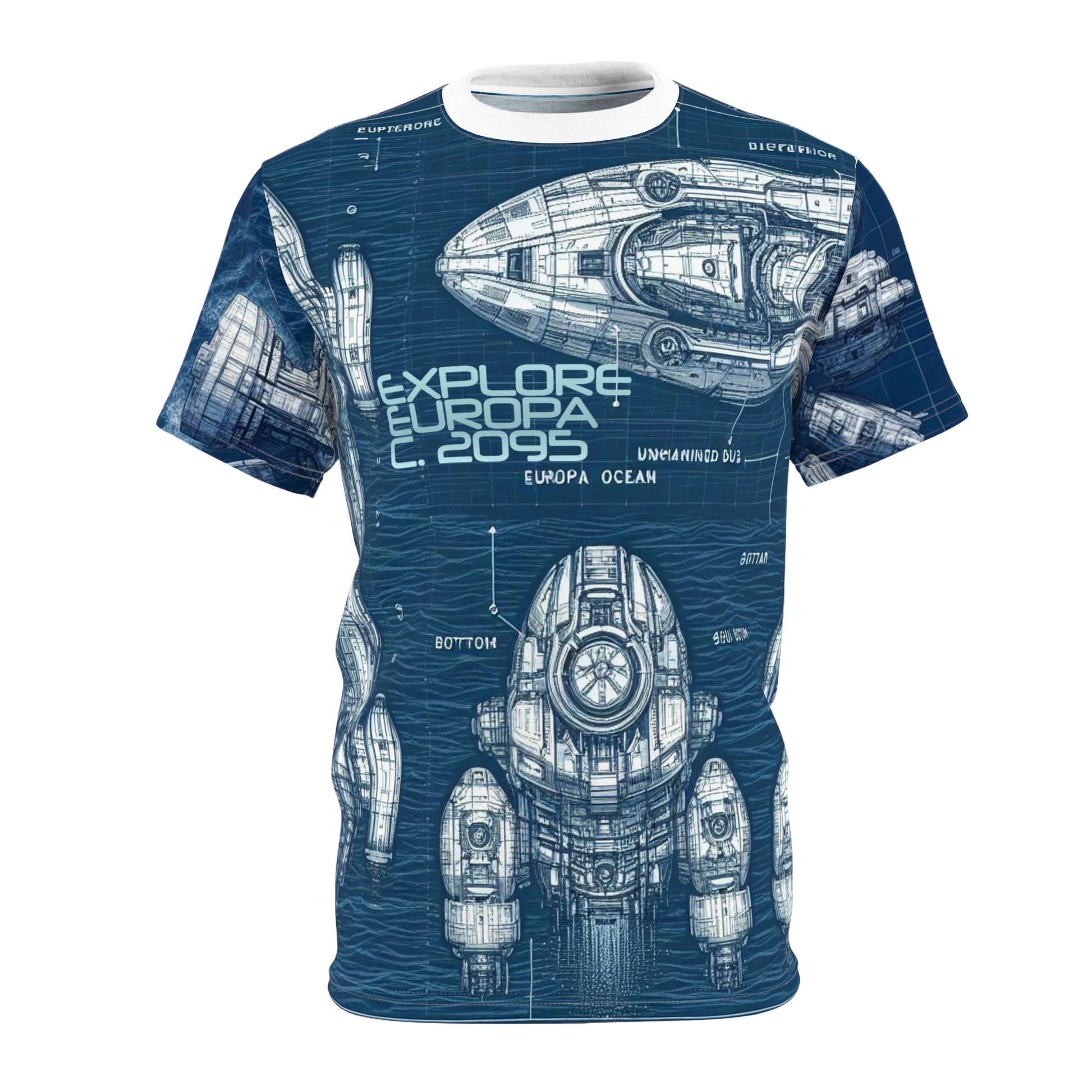 Explore Europa Unisex Cut & Sew Tee - Proptaku Cosplay Studio