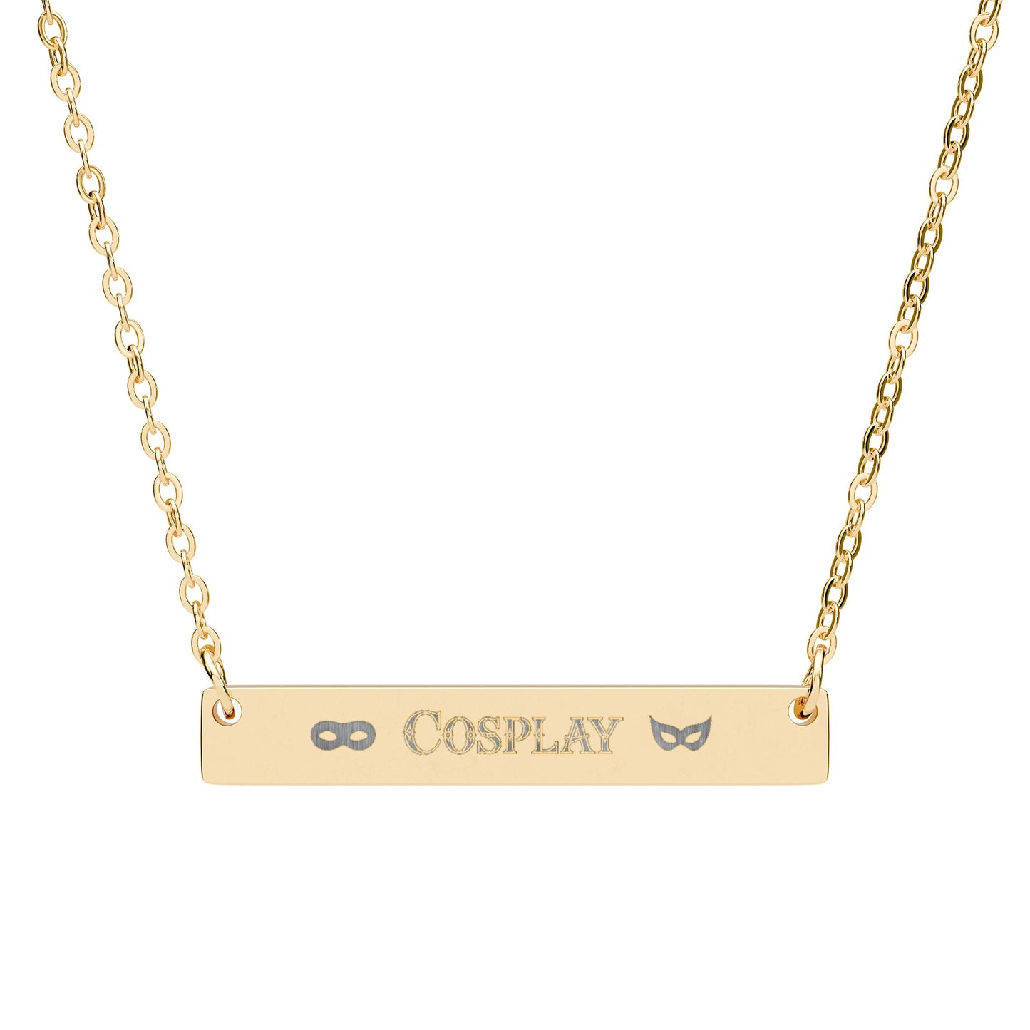 Cosplay Horizontal Bar Necklace
