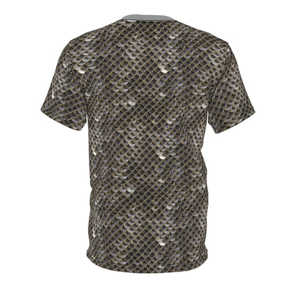 Snake Scale Pattern T‑Shirt