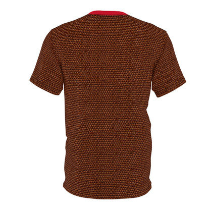 Flame Bronze Chainmail Unisex Cut & Sew Tee - Proptaku Cosplay Studio