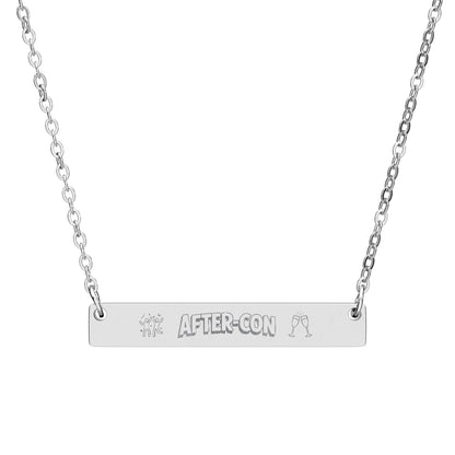 After-Con Horizontal Bar Necklace