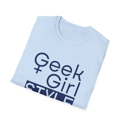 Geek Girl Style Unisex Softstyle T-Shirt