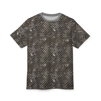 Snake Scale Pattern T‑Shirt