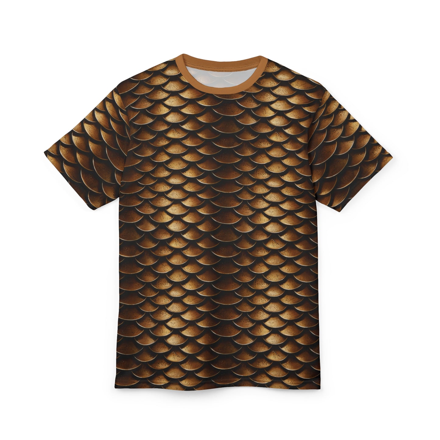 Bronze Scale Pattern T‑Shirt