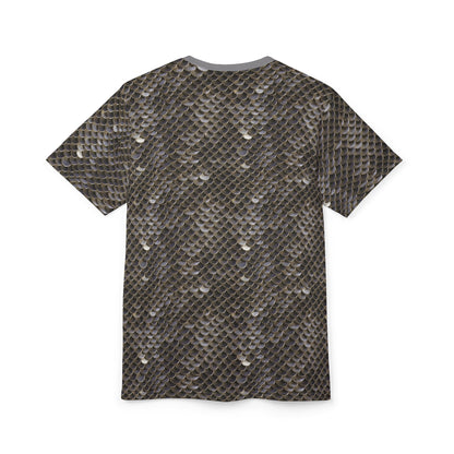 Snake Scale Pattern T‑Shirt