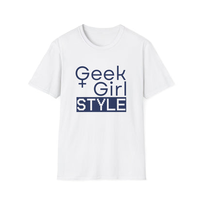 Geek Girl Style Unisex Softstyle T-Shirt