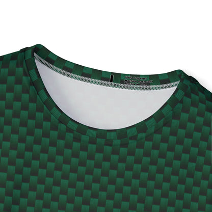 Kevlar Checkerboard Men's Sports Jersey (Green) - Proptaku Cosplay Studio