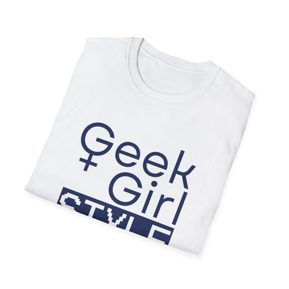 Geek Girl Style Unisex Softstyle T-Shirt