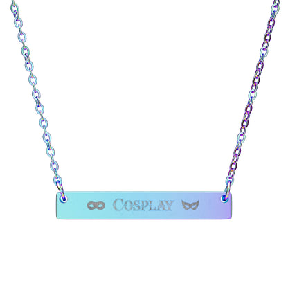 Cosplay Horizontal Bar Necklace