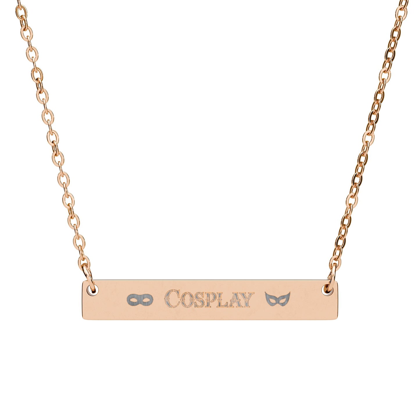 Cosplay Horizontal Bar Necklace
