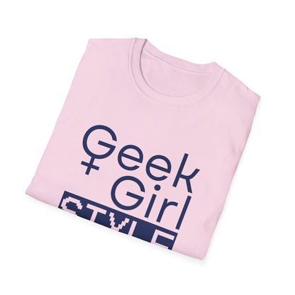Geek Girl Style Unisex Softstyle T-Shirt