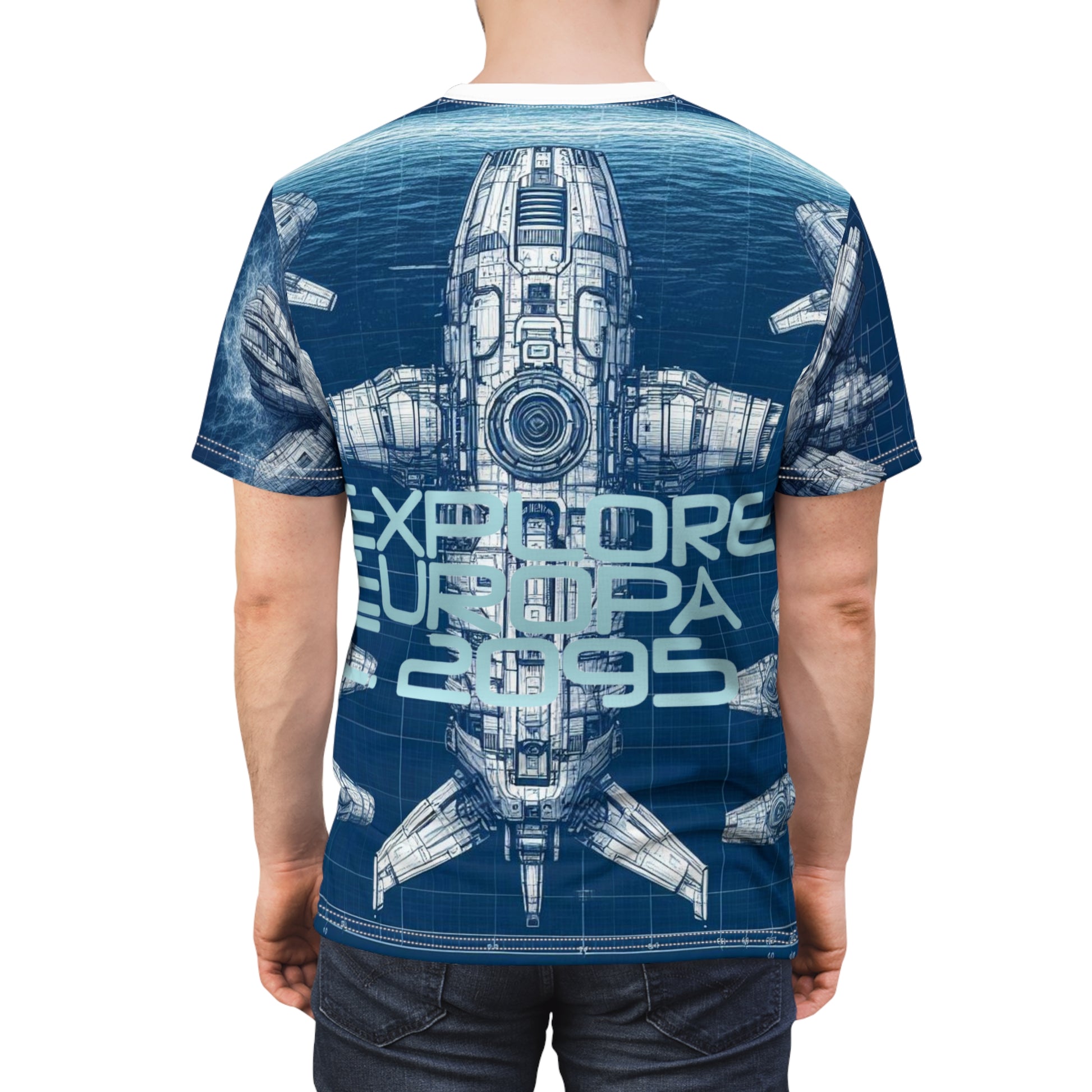 Explore Europa Unisex Cut & Sew Tee - Proptaku Cosplay Studio